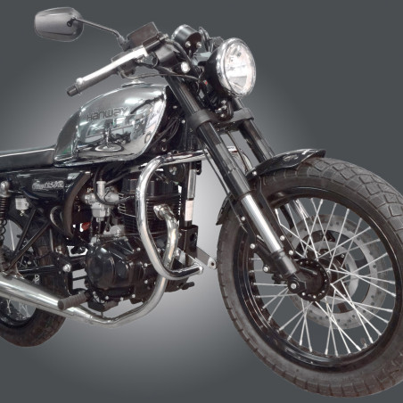 Crash Bar HANWAY RAW 125 SR CHROME - Spaan