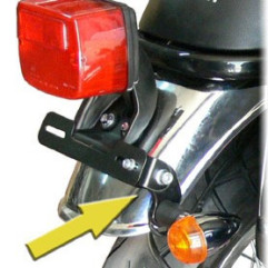 Targa Freccia Posteriore Supplementare ORCAL 125 / 125 euro4 - Spaan