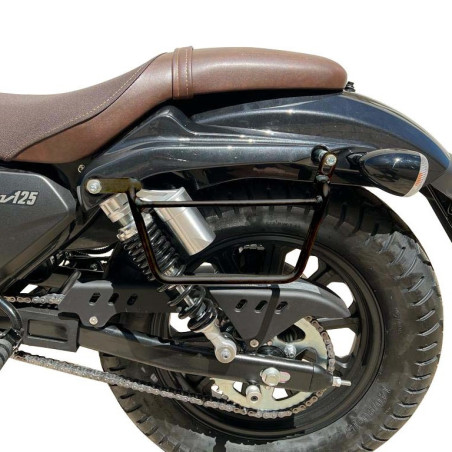 Supports De Sacoches Latérales QJ MOTOR SRV 125 Klick Fix - Spaan